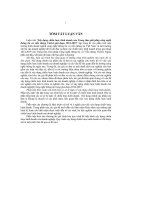 Tóm tắt luận văn xây dựng chiến lược kinh doanh của trung tâm giải pháp công nghệ thông tin và viễn thông viettel giai đoạn 2014   2019