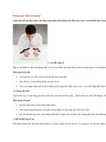 Phòng ngừa bệnh văn phòng 