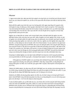 Nghiên cứu sự biến đổi một số cytokine ở bệnh nhân mắc bệnh phổi tắc nghẽn mạn tính