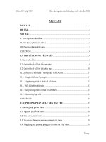 Khóa luận nghiên cứu tốc độ cố kết của nền đất yếu xử lý bằng phương pháp gia tải trước và hút chân không 