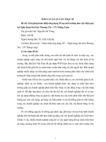 Tóm tắt luận văn giải pháp hoàn thiện ứng dụng 5s tạo môi trường làm việc hiệu quả tại ngân hàng sài gòn thương tín   CN thăng long