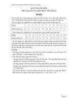 Tiểu luận tiêu chuẩn và định mức xây dựng 