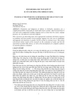 Ứng dụng lý thuyết độ tin cậy để đánh giá mức độ an toàn và dự báo tuổi thọ cống dưới đê 