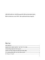 Tìm hiểu các vấn đề liên quan đến: Kiểm soát kích thước tập tin ,  Kiểm tra tính toàn vẹn của CSDL , Đặt ra giới hạn tiêu thụ tài nguyên