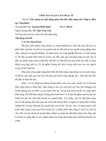 Tóm tắt luận văn xây dựng các giải pháp giảm tổn thất điện năng cho công ty điện lực ninh bình