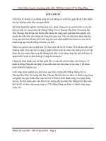 Phân tích, đánh giá hoạt động của hệ thống CRM tới hoạt động của công ty cổ phần In Hồng Đăng.