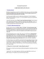 Đề cương ôn tập và thi cuối kì môn WTO