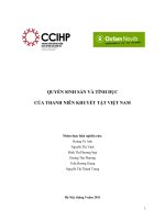 Quyền sinh sản và tình dục của thanh niên khuyết tật viêt nam