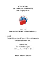 Thách thức về Sở hữu trí tuệ của Việt Nam khi gia nhập TPP