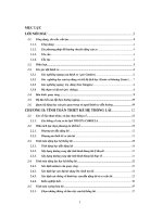 Khóa luận tính toán thiết kế hệ thống lái trên xe du lịch 