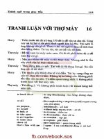 Ebook Thành ngữ tiếng Anh trong các tình huống: Phần 2