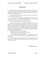 Báo cáo thực tập tại công ty 508 