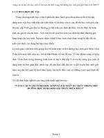 Nâng cao tư duy cho học sinh về bài toán đa thức trong bồi dưỡng học sinh giỏi giải Toán trên MTCT