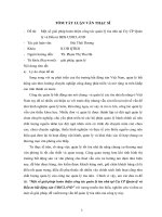 Tóm tắt luận văn một số giải pháp hoàn thiện công tác quản lý tòa nhà tại cty CP quản lý và đầu tư bđs UDICLAND