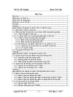 Khóa luận khảo sát độ chính xác định vị thuỷ âm đường đáy ngắn 