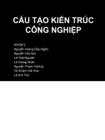 Bài thuyết trình cấu tạo kiến trúc công nghiệp 