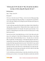 Viết thư quốc tế UPU lần thứ 43: Hãy viết một bức thư diễn tả âm nhạc có thể lay động đời sống như thế nào?