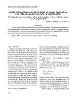 Nghiên cứu phương pháp mô tả đông cơ không đồng bộ ba pha trên hệ tọa độ tựa theo từ trường roto