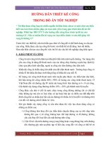 Tiểu luận hướng dẫn thiết kế cống trong đồ án tốt nghiệp 