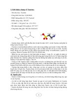 1 Tổng quan Taurine