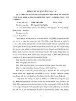 Tóm tắt luận văn phân tích đề xuất một số giải pháp hoàn thiện quản lý môi trường đối với các doanh nghiệp tại khu công nghiệp bình xuyên   huyện bình xuyên   tỉnh vĩnh phúc