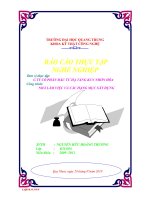 Báo cáo thực tập tại công ty cổ phần đầu tư hạ tầng khu công nghiệp nhơn hòa công trình nhà làm việc và các hạng mục xây dựng 