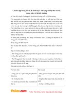 Giải bài tập trang 169 SGK Sinh lớp 7: Đa dạng của lớp thú các bộ móng guốc và bộ linh trưởng