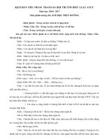 KICH BAN TIEU PHAM ATGT HS TIEU HOC