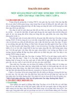 Sáng kiến kinh nghiệm  MỘT SỐ GIẢI PHÁP GIÚP HỌC SINH HỌC TỐT PHÂN MÔN ÂM NHẠC THƯỜNG THỨC LỚP 6.