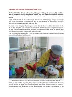 Trẻ 1 tháng tuổi viêm phổi sau tắm đúng đợt rét kỷ lục 