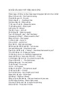 35 mẫu câu giao tiếp tiếng Anh bỏ túi