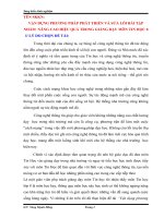 SKKN:  VẬN DỤNG PHƯƠNG PHÁP PHÁT TRIỂN VÀ SỬA LỖI BÀI TẬP NHẰM  NÂNG CAO HIỆU QUẢ TRONG GIẢNG DẠY MÔN TIN HỌC 8