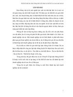 Khóa luận thiết kế, thành lập một doanh nghiệp vận tải có hiệu quả 