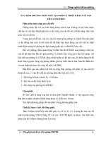 Tiểu luận xác định phương pháp chế tạo phôi và thiết kế bản vẽ chi tiết lồng phôi 