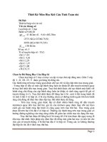 Tiểu luận thiết kế hộp số ô tô tải