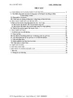 Tiểu luận thiết kế hệ dẫn động băng tải gồm có hộp giảm tốc côn, trụ và bộ truyền xích 