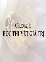 Những nguyên lý cơ bản của chủ nghĩa Mác - Lenin: Học thuyết giá trị