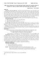 Dieu tri thoai hoa cot song co bang cham cuu va duong sinh 