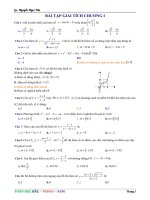 bài tập trắc nghiệm khảo sát hàm số 12 (17)