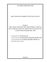 Thực trạng và một số yếu tố liên quan đến lây truyền HIV từ mẹ sang con tại bắc ninh, giai đoạn từ 2007 2010 