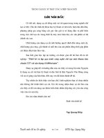 Khóa luận thiết kế và lập quy trình công nghệ chế tạo mũi khoan tiêu chuẩn phi 27 với sản lượng 10 000ct một năm 