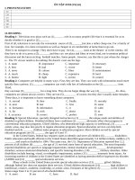 ôn tập unit 4 5 6 tiếng anh lớp 10