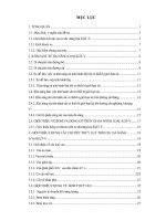 Khóa luận khảo sát hệ thống thuỷ lực trên máy đa năng loại KGT v 