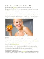 6 điều giúp bạn không bao giờ bị sỏi thận 