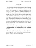 Khóa luận ứng dụng công nghệ CAD CAM để thiết kế, chế tạo bơm ben lái xe ô tô SCANIA 