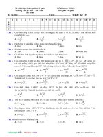 đề thi thử môn toán 12 THCS THPT tân tiến, bình phước 