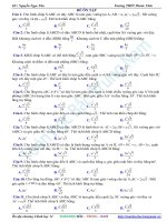 đề ôn tập HINH HOC 12