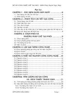 Khóa luận thiết kế qui trình công nghệ gia công giá chỉnh 