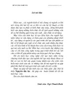 Khóa luận chi tiết dạng càng 