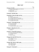 Khóa luận thiết kế kho bảo quản lạnh đông sản phẩm ở  20độ c, độ ẩm 90% 